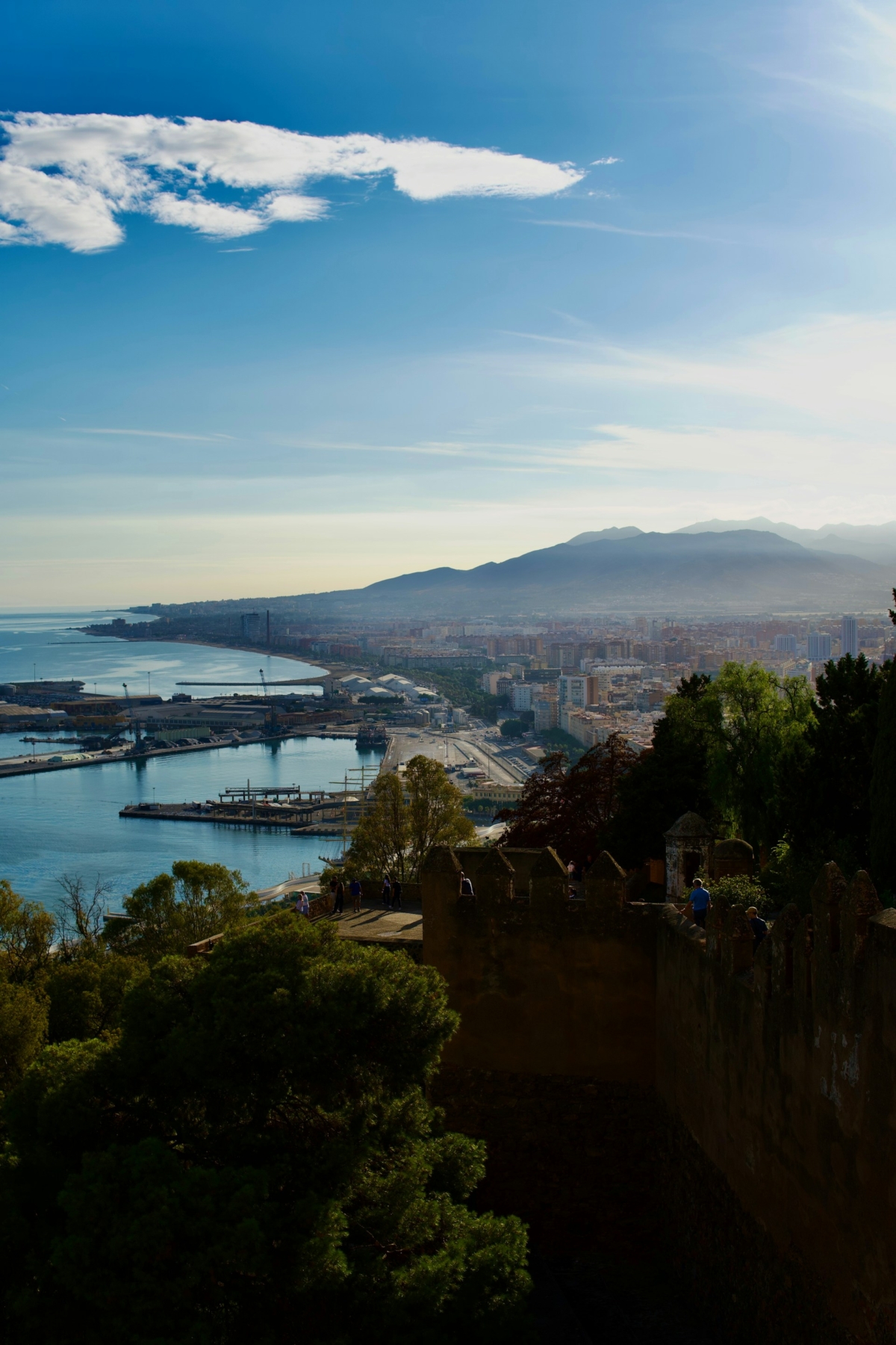 Sunlit Malaga