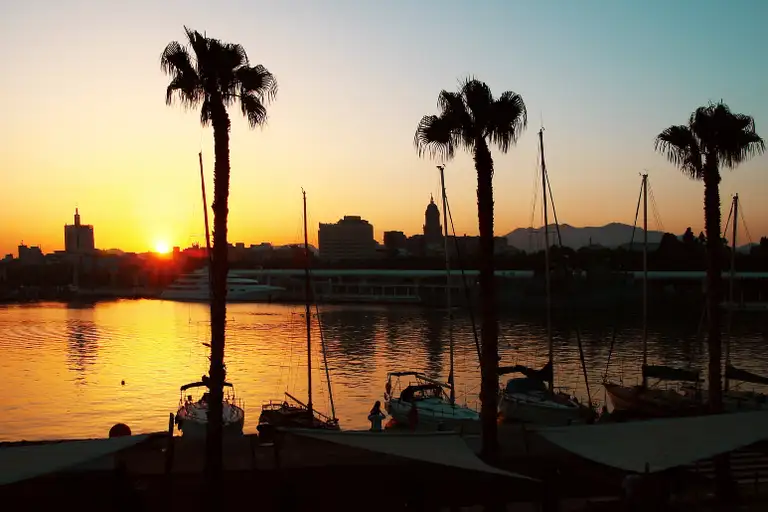 Sunlit Malaga